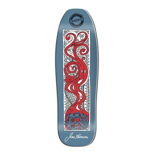 Madrid 9.5" x 31" Limited Edition Doodle Squig Pool Skateboard Deck 5150 Skate Shop
