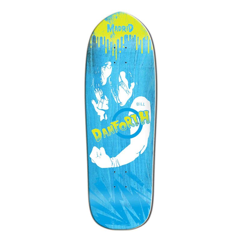 Madrid MAD CLUB DANFORTH Blue Stain (#1 of 12) Skateboard Deck-5150 Skate Shop