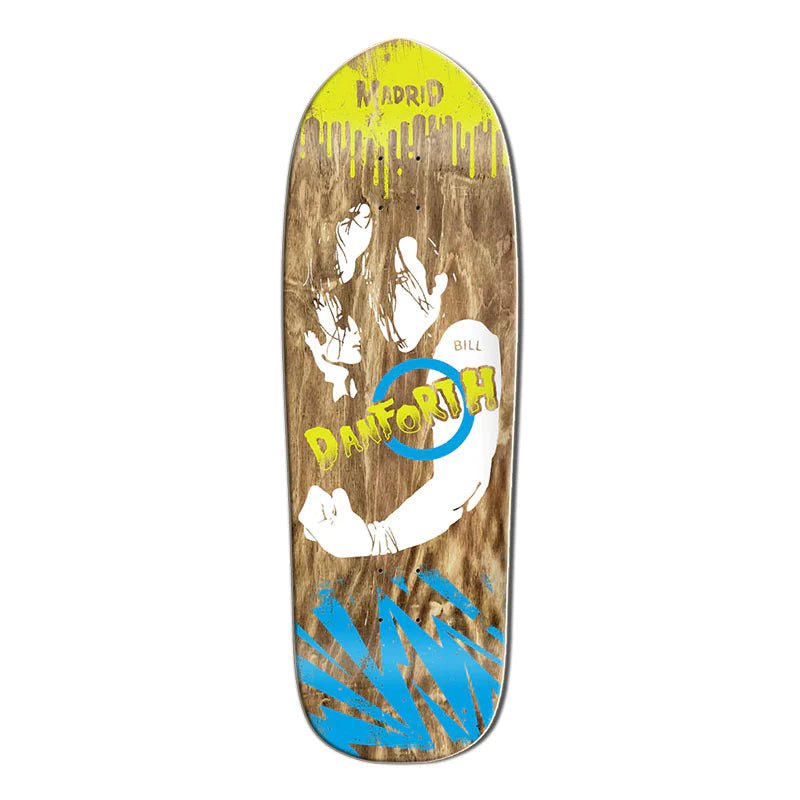 Madrid MAD CLUB DANFORTH Brown Stain (#3 of 17) Skateboard Deck-5150 Skate Shop