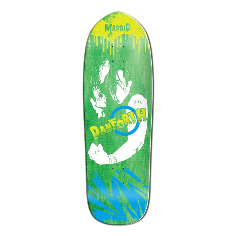 Madrid MAD CLUB DANFORTH Green Stain (#12 of 12} Skateboard Deck-5150 Skate Shop