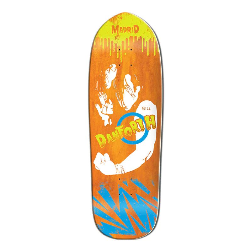 Madrid MAD CLUB DANFORTH Orange Stain (#4 of 12) Skateboard Deck-5150 Skate Shop