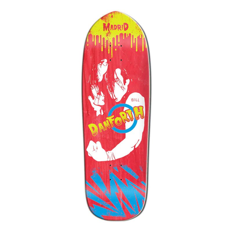 Madrid MAD CLUB DANFORTH Red Stain (#13 of 17) Skateboard Deck-5150 Skate Shop