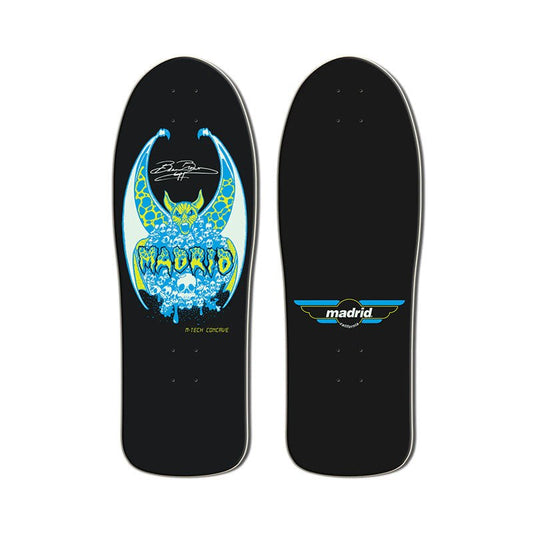 Madrid Retro Glow In The Dark Series Beau Brown (Signed) Skateboard Deck - 5150 Skate Shop