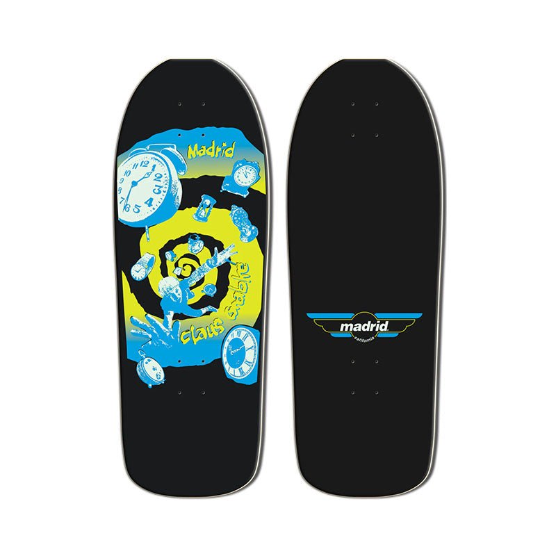 Madrid Retro Glow In The Dark Series Claus Grabke (Signed) Skateboard Deck-5150 Skate Shop