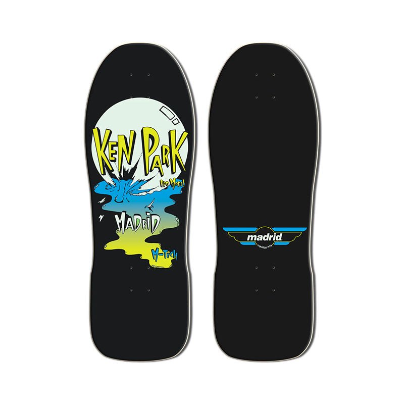 Madrid Retro Glow In The Dark Series Ken Park Skateboard Deck-5150 Skate Shop