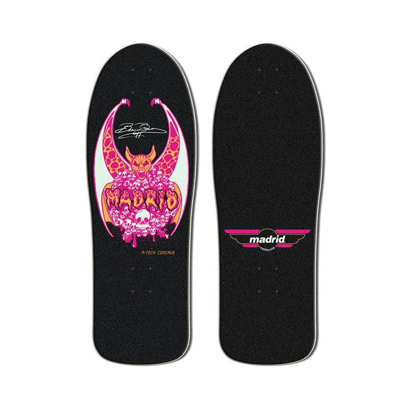 Madrid Retro Metallic Limited Edition Beau Brown (Signed) Skateboard Deck 5150 Skate Shop