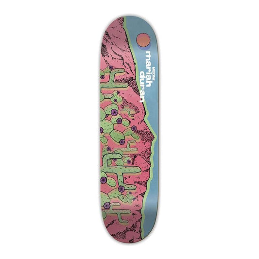 Meow 7.75" x 31.625” Mariah Duran Sandias Skateboard Deck - 5150 Skate Shop