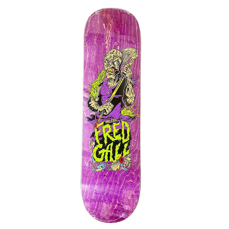 Metal 8.25" Gall Toxic Avenger Purple Stain Skateboard Deck-5150 Skate Shop