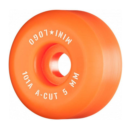 Mini Logo 54mm 101a A-Cut Orange Skateboard Wheels 4pk - 5150 Skate Shop