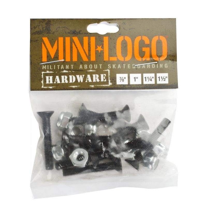 Mini Logo 7/8” Skateboard Hardware-5150 Skate Shop