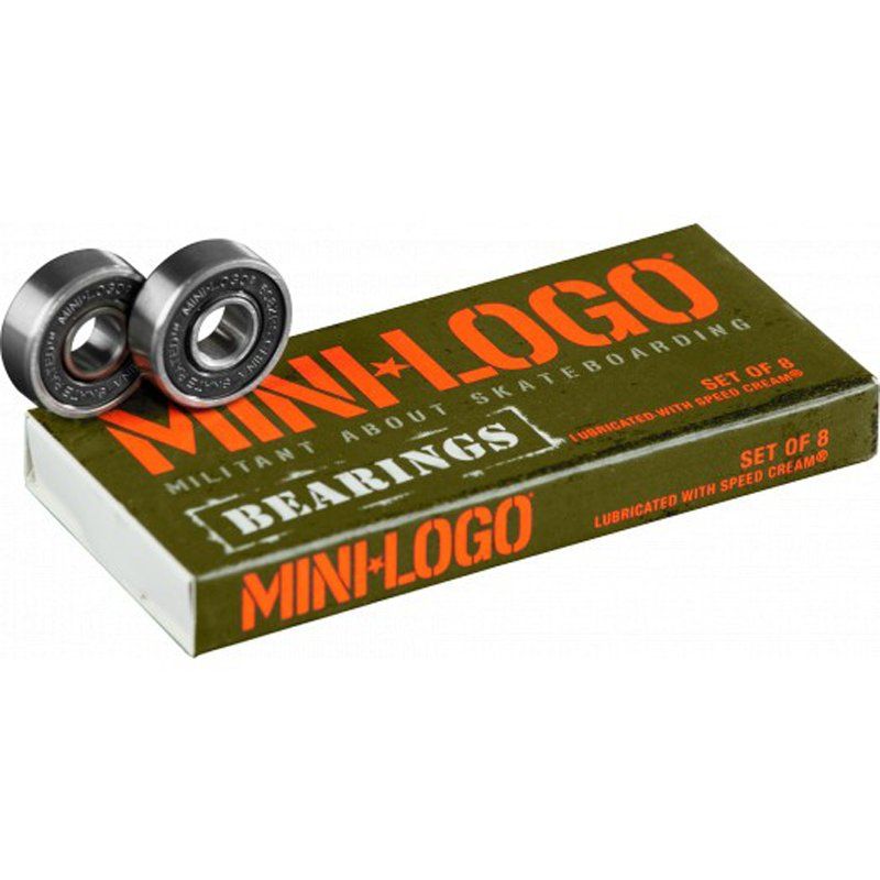 Mini Logo Series 3 8mm Skateboard Bearings (8 Pack) 5150 Skate Shop