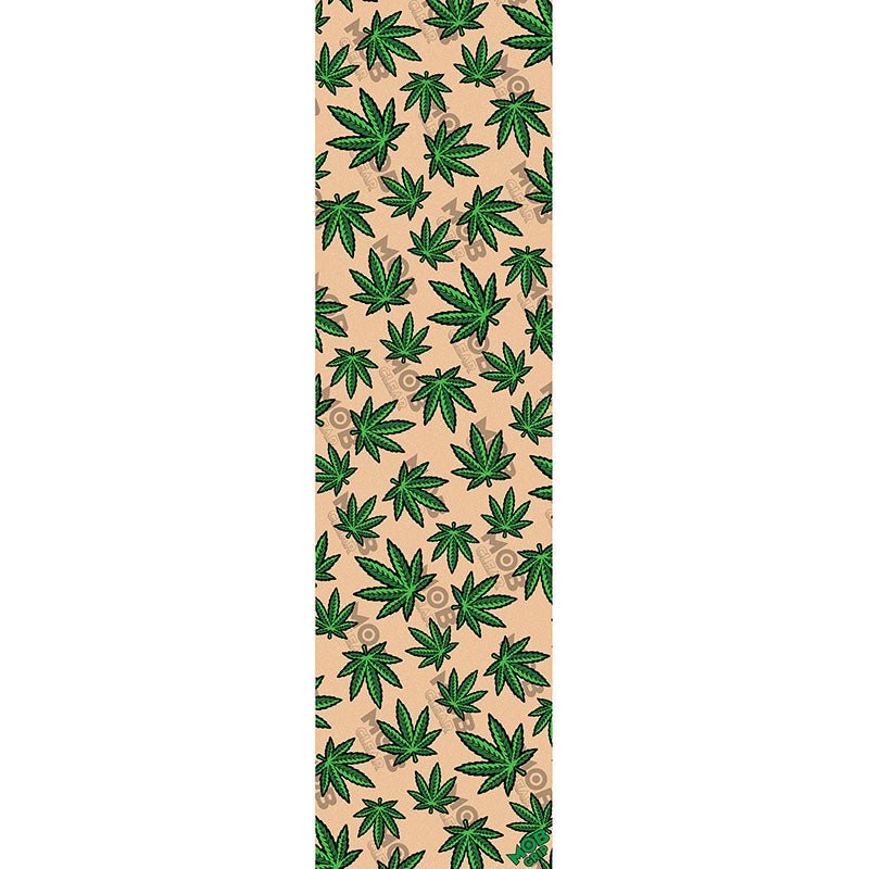 Mob Grip 9" x 33" Party Favors CLEAR Graphic Cannabis Leaf Grip Tape - 5150 Skate Shop
