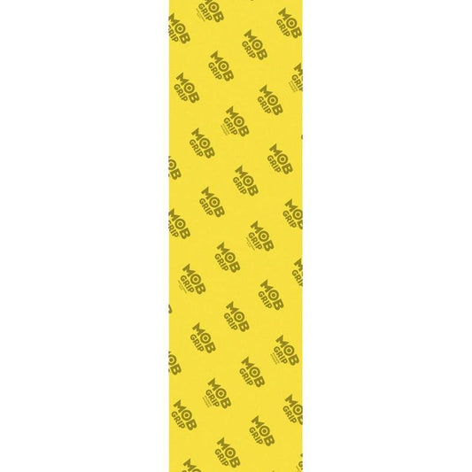 Mob Grip 9" x 33" Trans Clear Yellow Skateboard Grip Tape - 5150 Skate Shop