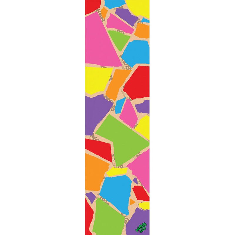 Mob Grip Color Tears Multi-Color Clear Skateboard Grip Tape-5150 Skate Shop