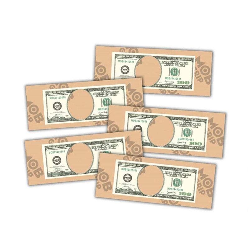 Mob Grip Tape 9" x 3.25” Hundos Clear Grip Strips 5pk-5150 Skate Shop