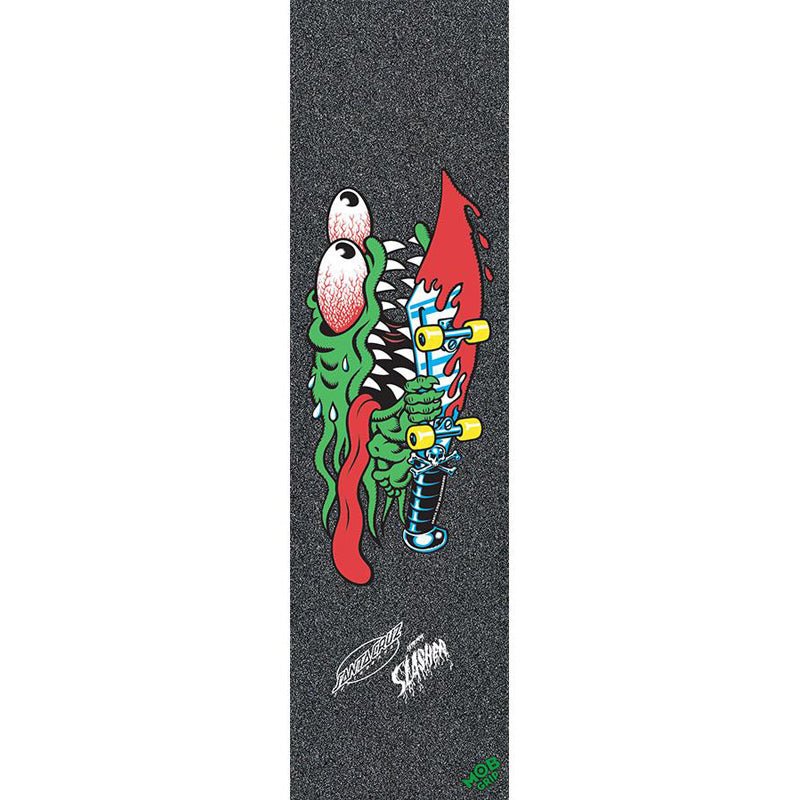 Mob Grip x Santa Cruz 9" Meek Slasher Skateboard Grip Tape - 5150 Skate Shop