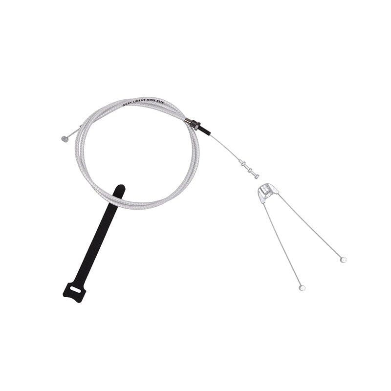 Odyssey Adjustable Linear Quik-Slic Kable® (Steel Braided) - Clear 5150 Skate Shop