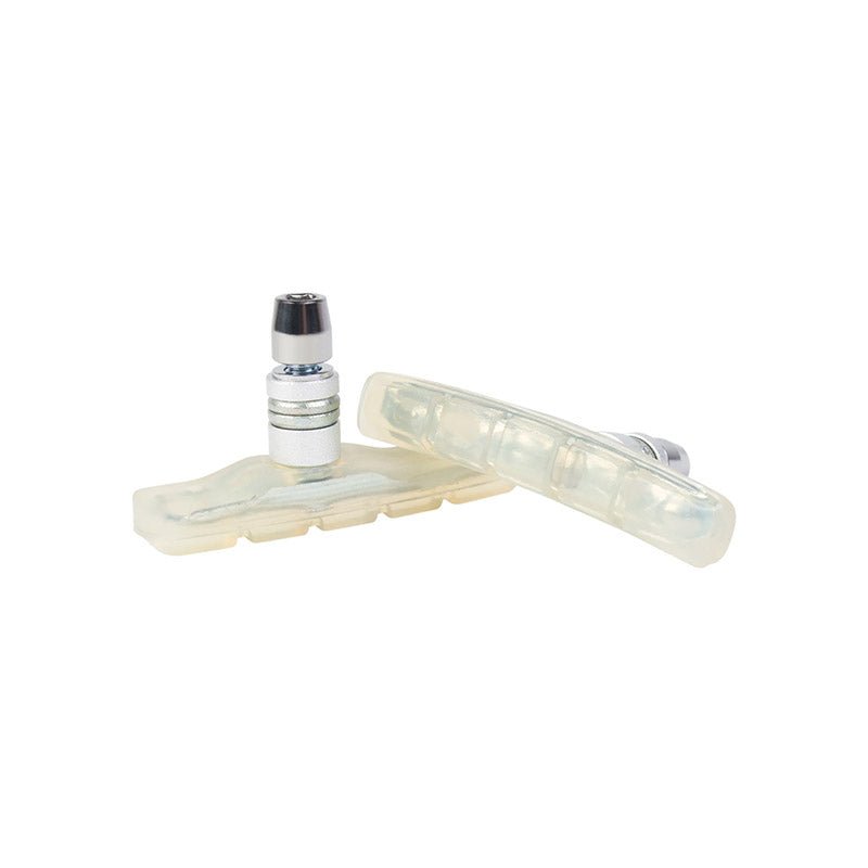 Odyssey BMX A-Brake Pads (Black, Clear, Red) - Clear (Soft)-5150 Skate Shop