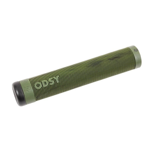 Odyssey BROC Black/Army Green Swirl Bicycle Grips-5150 Skate Shop