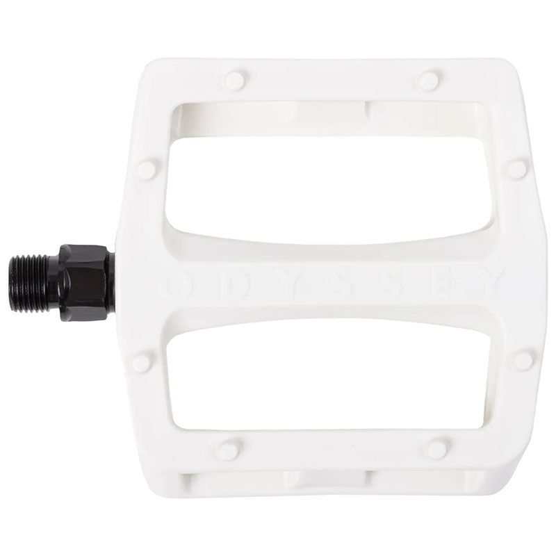Odyssey Grandstand v2 PC - 9/16" White Bicycle Pedals 5150 Skate Shop