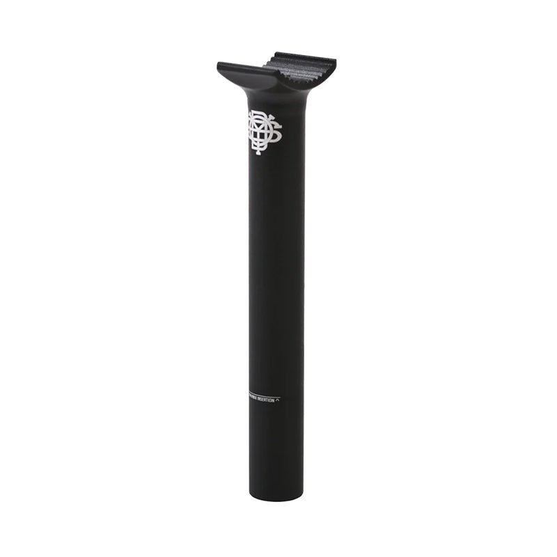 Odyssey Pivotal Seat Post (Black) 25.4mm/200mm Bicycle Seat Posts-5150 Skate Shop