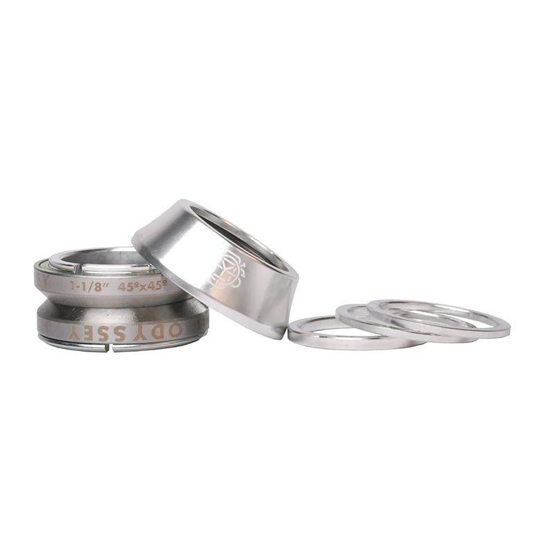 Odyssey Pro Integrated 5mm (1-1/8") High Polished Bicycle Headset 5150 Skate Shop