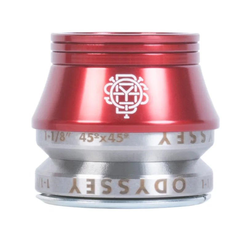 Odyssey Pro Integrated Conical 15mm (1-1/8") Anodized Blue Bicycle Headset-5150 Skate Shop