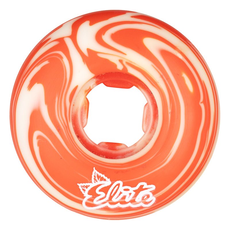 OJ 53mm 101a Erick Winkowski Mushroom Elite White Red Swirl EZ EDGE Skateboard Wheels 4pk - 5150 Skate Shop