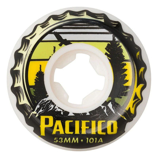 OJ 53mm 101a Pacifico Elite White Mini Combo Skateboard Wheels 4pk 5150 Skate Shop