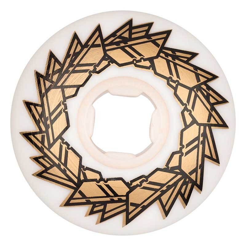 OJ 53mm 99a Gold Street Razors Elite White EZ EDGE Skateboard Wheels 4pk-5150 Skate Shop
