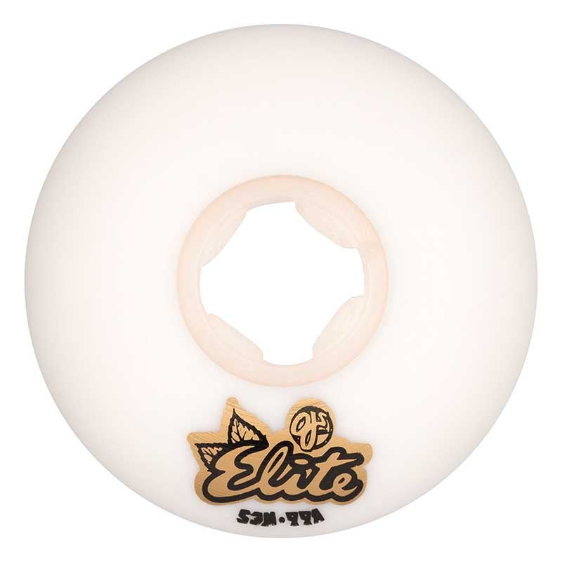 OJ 53mm 99a Gold Street Razors Elite White EZ EDGE Skateboard Wheels 4pk - 5150 Skate Shop