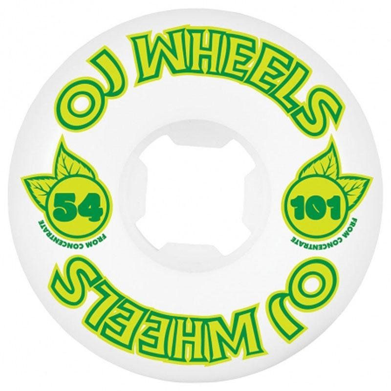 OJ 54mm 101a From Concentrate Hardline Skateboard Wheels 4pk 5150 Skate Shop