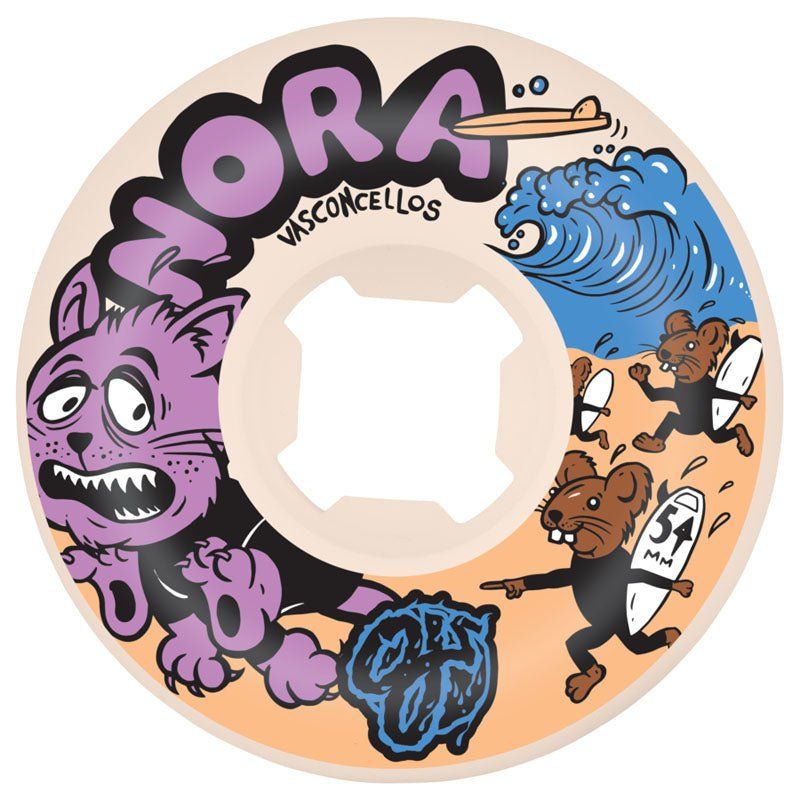 OJ 54mm 101a Nora Vasconcellos Surfs Up 2 Elite EZ EDGE Skateboard Wheels 4pk 5150 Skate Shop