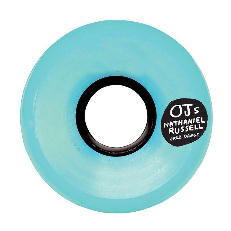 OJ 54mm 87a Nathaniel Russel Jazz Dawgs Keyframe Skateboard Wheels 4pk-5150 Skate Shop