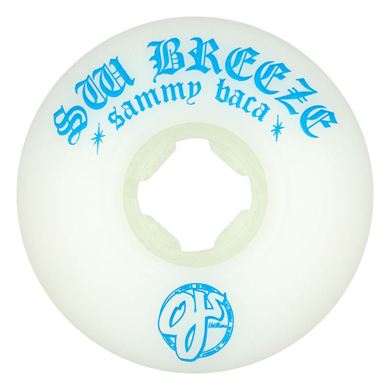 OJ 54mm 99a Sammy Baca Dog Fo Life Original White EZ EDGE Skateboard Wheels 4pk-5150 Skate Shop