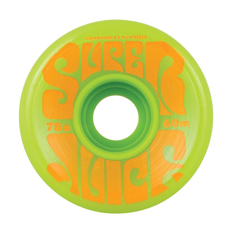 OJ 60mm 78a Super Juice Green Skateboard Wheels 4pk-5150 Skate Shop