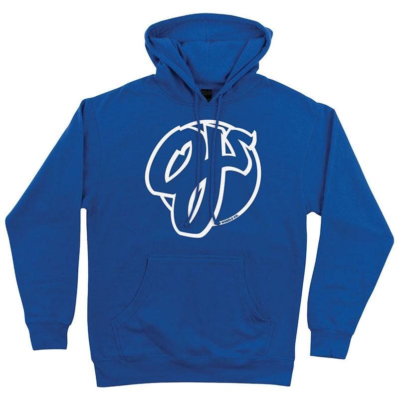 OJ Wheels Team Pullover Hoodie OJ Mens Blue/White Sweatshirt 5150 Skate Shop