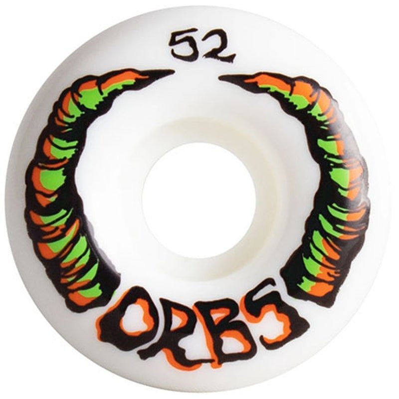 ORBS 52mm 99a Appoaritions White Skateboard Wheels 4pk - 5150 Skate Shop