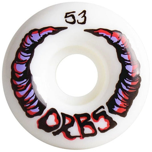 ORBS 53mm 99a Apparitions White Skateboard Wheels 4pk-5150 Skate Shop