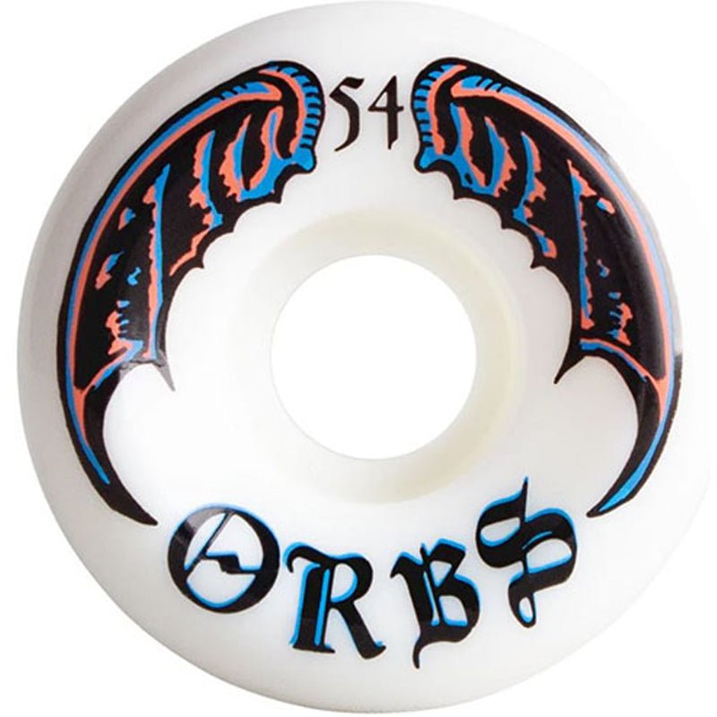 ORBS 54mm 99a Specters White Skateboard Wheels 4pk - 5150 Skate Shop