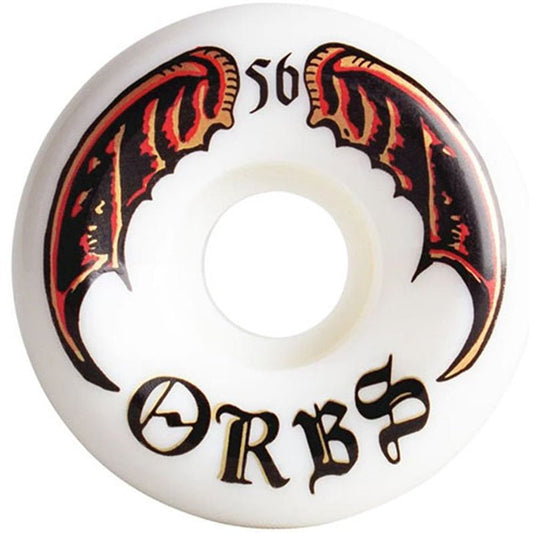 ORBS 56mm 99a Specters White Skateboard Wheels 4pk - 5150 Skate Shop