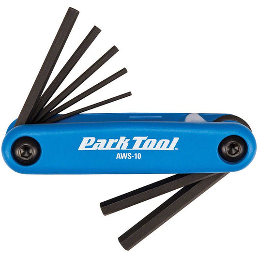 Park Tool AWS-10 Metric Folding Hex Wrench Set - 5150 Skate Shop