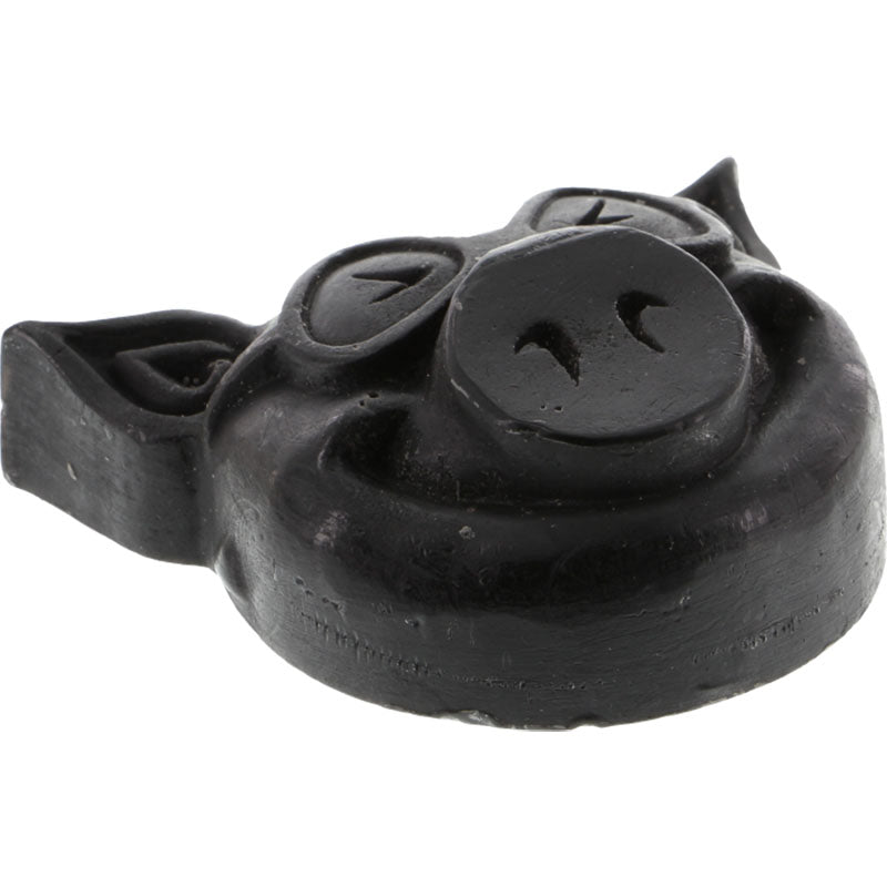 Pig Head Raised Black Skateboard Curb Wax-5150 Skate Shop