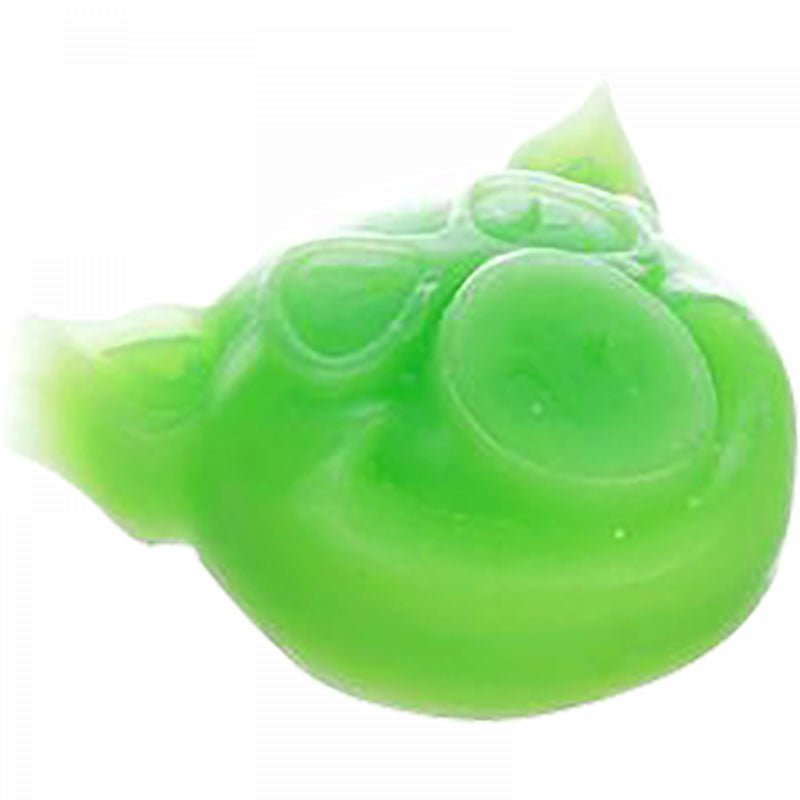Pig Head Raised Green Skateboard Curb Wax-5150 Skate Shop