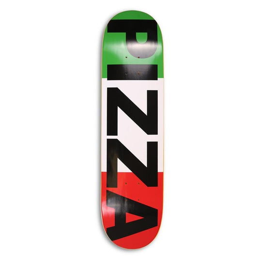 Pizza 8.75" Flag Logo Skateboard Deck - 5150 Skate Shop