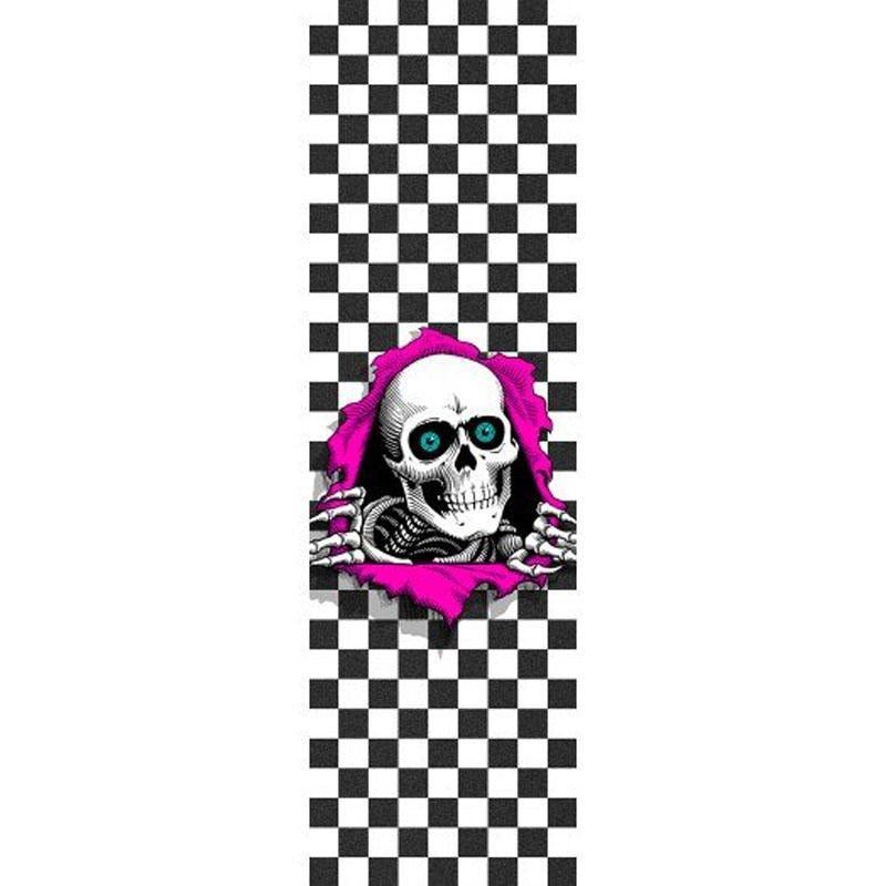 Powell Peralta 10.5" x 33" Ripper Checker White Skateboard Grip Tape 5150 Skate Shop