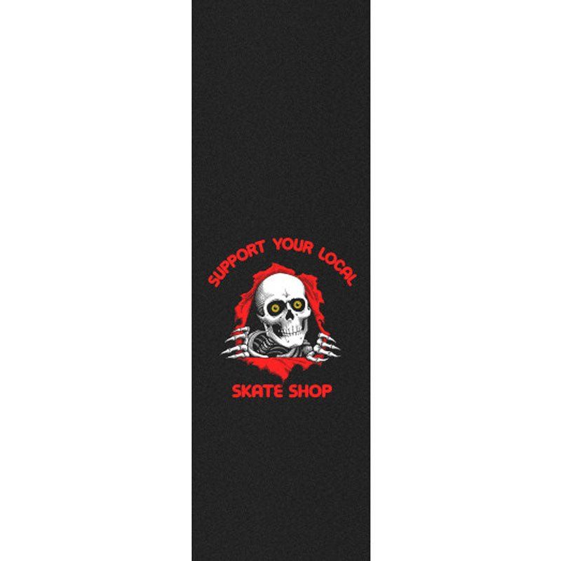 Powell Peralta 10.5" x 33" Support Your Local Skate Shop Skateboard Grip Tape 5150 Skate Shop