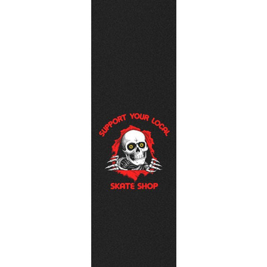 Powell Peralta 10.5" x 33" Support Your Local Skate Shop Skateboard Grip Tape 5150 Skate Shop