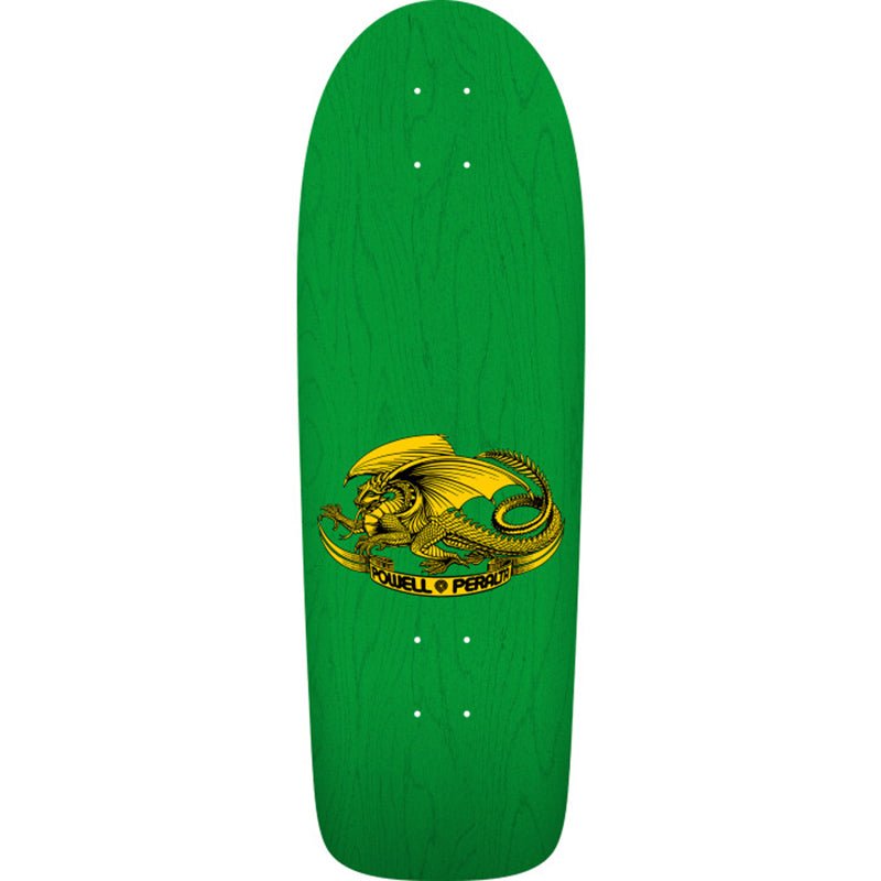 Powell Peralta 10" x 30" OG Ray Rodriguez Skull & Sword Reissue Green Stain Skateboard Deck-5150 Skate Shop