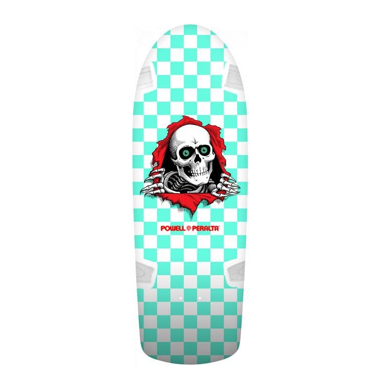 Powell Peralta 10" x 30" OG Ripper Checker Mint Skateboard Deck - 5150 Skate Shop